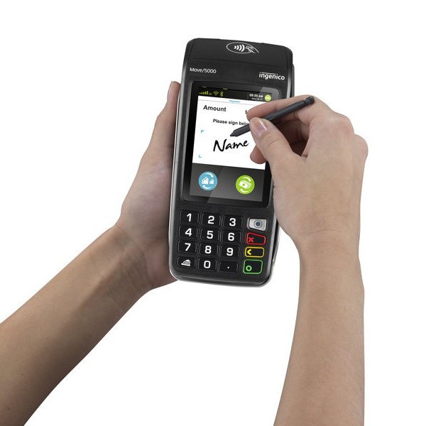 Ingenico Move 5000 Payment Terminal Signature