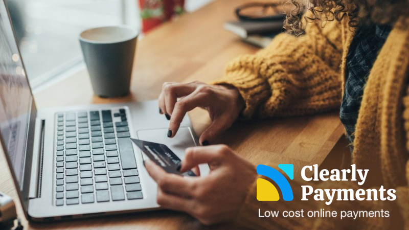 Low cost online payment processing with Clearly Payments