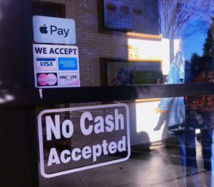 Cash not accepted