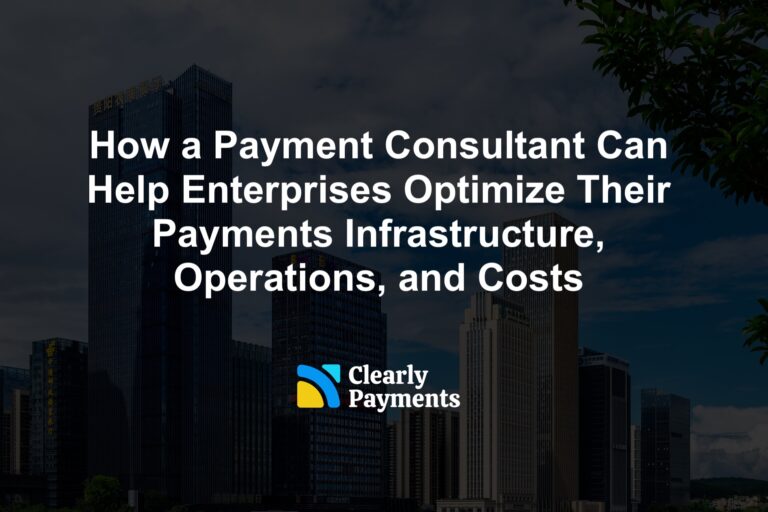 How a Payment Consultant Can Help Enterprises Optimize Their Payments Infrastructure, Operations, and Costs