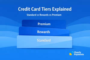 Credit Card Tiers Explained, Standard vs Rewards vs Premium and Their Impact on Merchant Fees