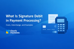 What Is Signature Debit in Payment Processing? Costs, Interchange, and Examples