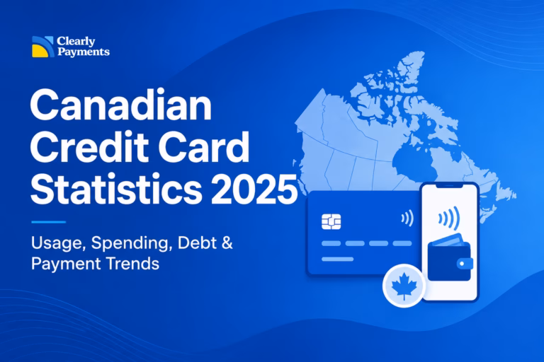 Canadian Credit Card Statistics 2025: Usage, Spending, Debt & Payment Trends
