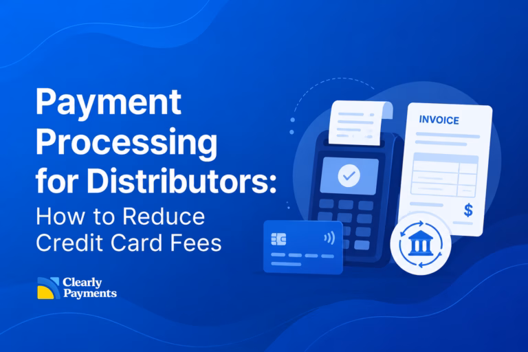 Payment Processing for Distributors: How to Reduce Credit Card Fees
