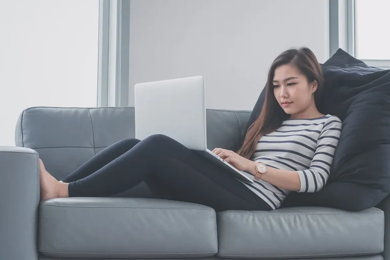 Woman Online Shopping